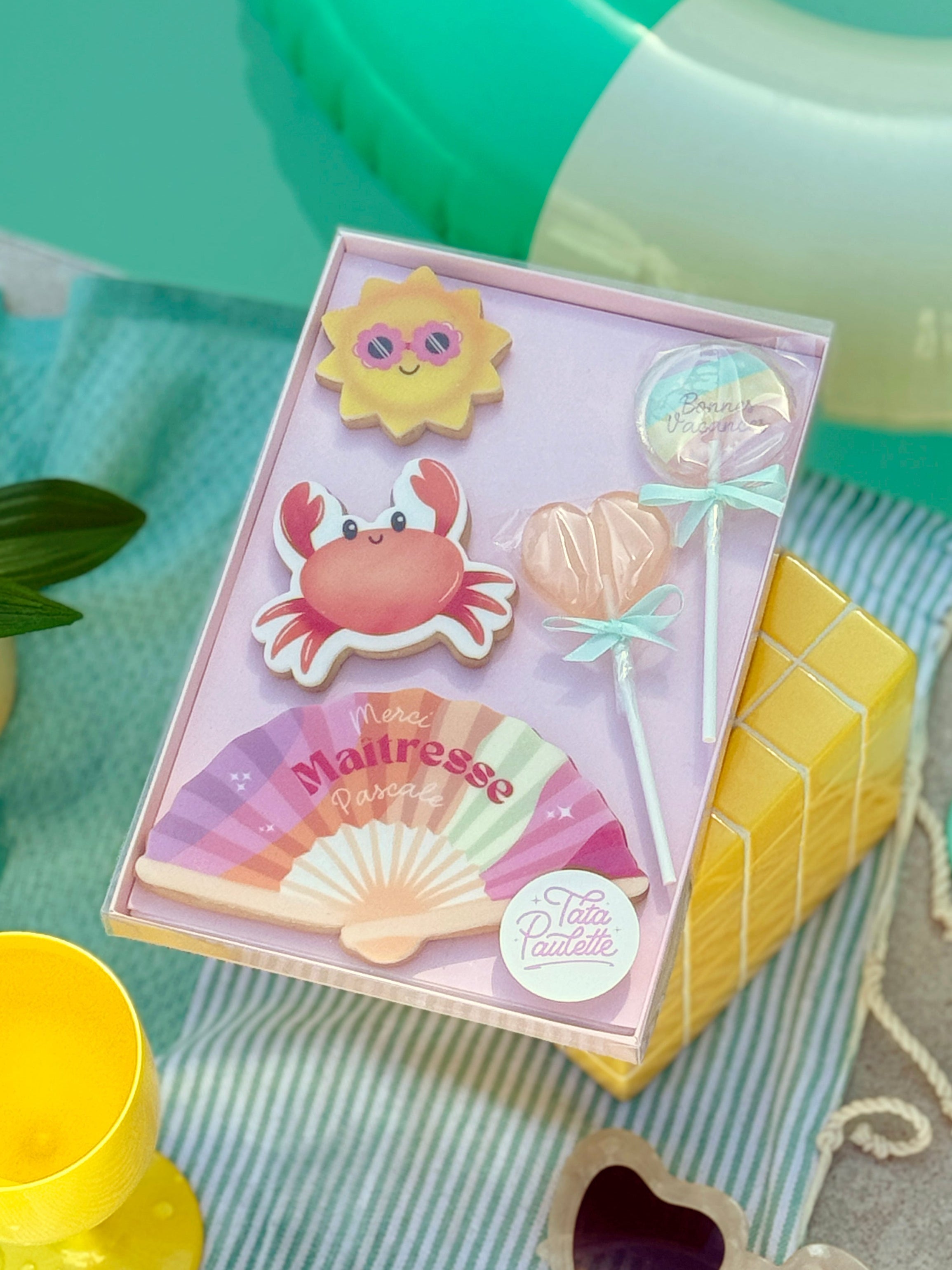 Big coffret ROSE - ÉVENTAIL personnalisable - Fin d'année