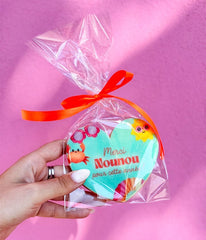 Big sablé Coeur personnalisable - Fin d'année