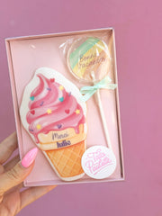 Petit coffret glace PERSONNALISABLE