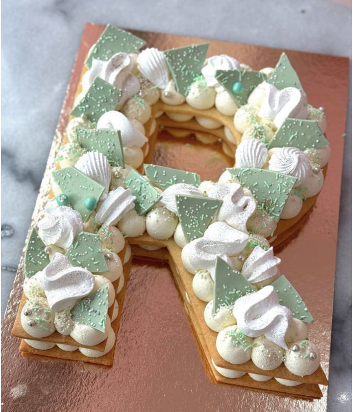 Number Cake - Lettre